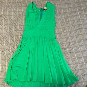 Green dress